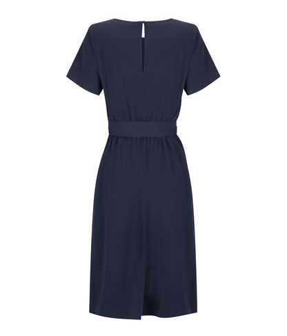 Larson Luxe Twill Midi Dress - 1804WD