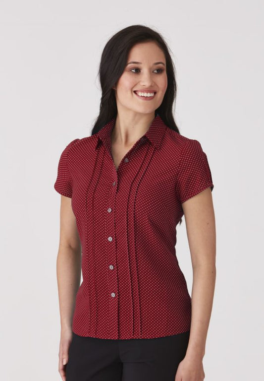 City Stretch Spot Short Sleeve Shirt - 2173 (3 Colours)