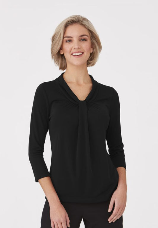 Pippa Knit 3/4 Sleeve Shirt - 2221