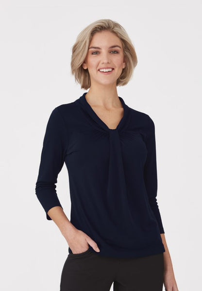 Pippa Knit 3/4 Sleeve Shirt - 2221