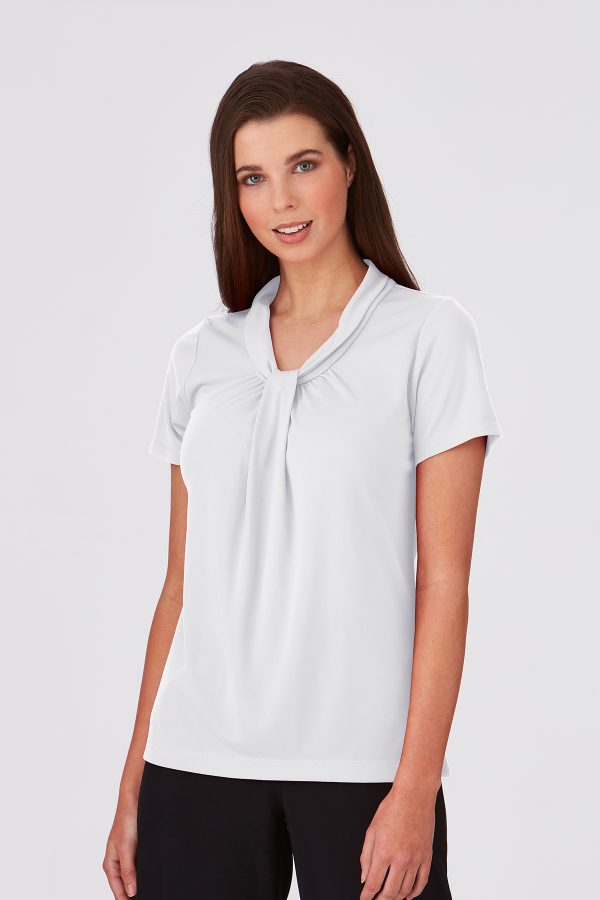 Pippa Knit Short Sleeve Shirt - 2222