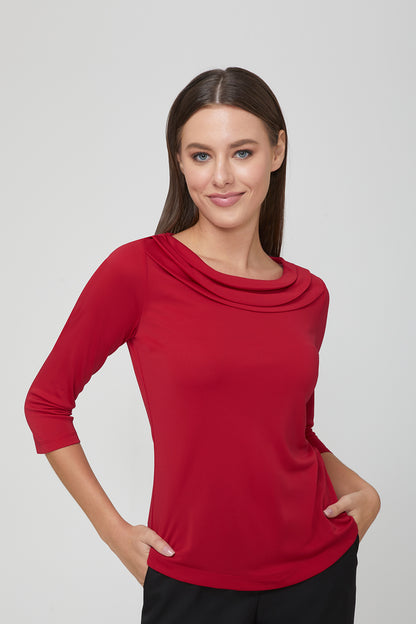 Eva Knit 3/4 Sleeve Shirt - 2226