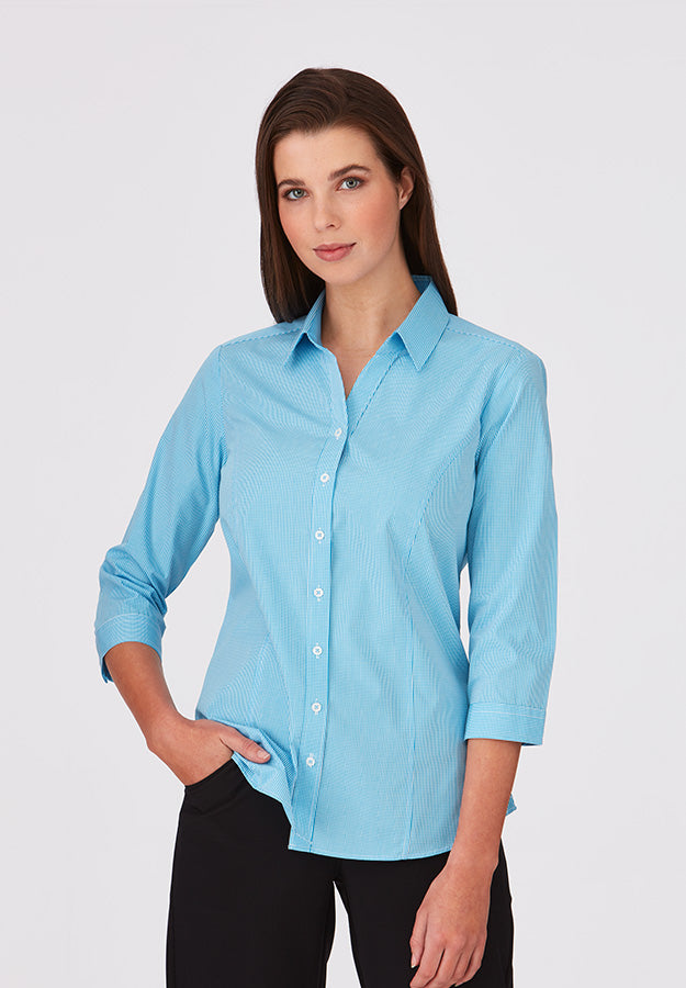 Pippa Check 3/4 Sleeve Shirt - 2444