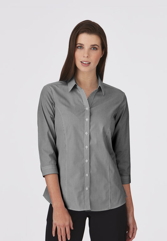 Pippa Check 3/4 Sleeve Shirt - 2444