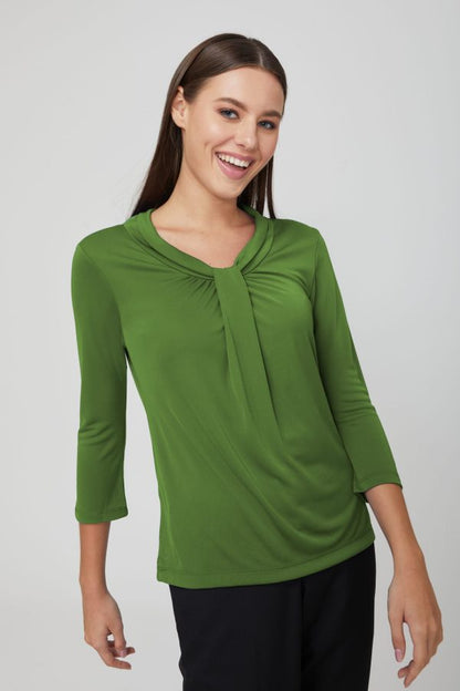 Pippa Knit 3/4 Sleeve Shirt - 2221