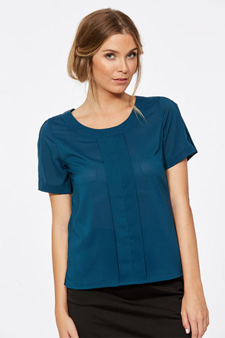 Jewel Short Sleeve Blouse CR6400S37