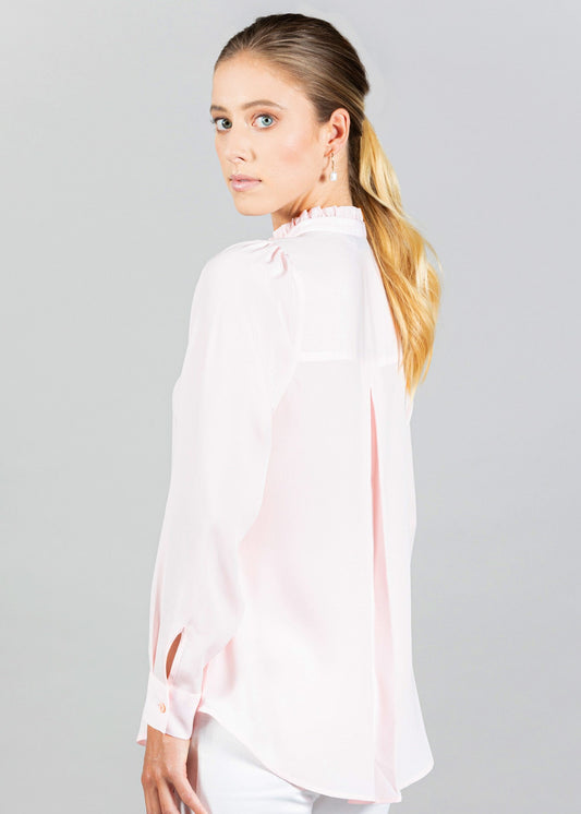 Ladies Bailey Button Through Blouse - 1753WL