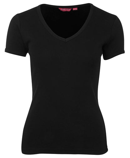 Ladies V Neck Tee - 1LV