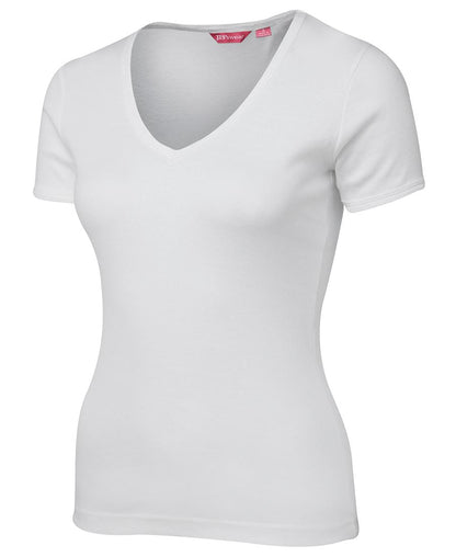 Ladies V Neck Tee - 1LV