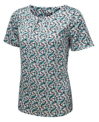 Suzie Diamond Print Shell Top