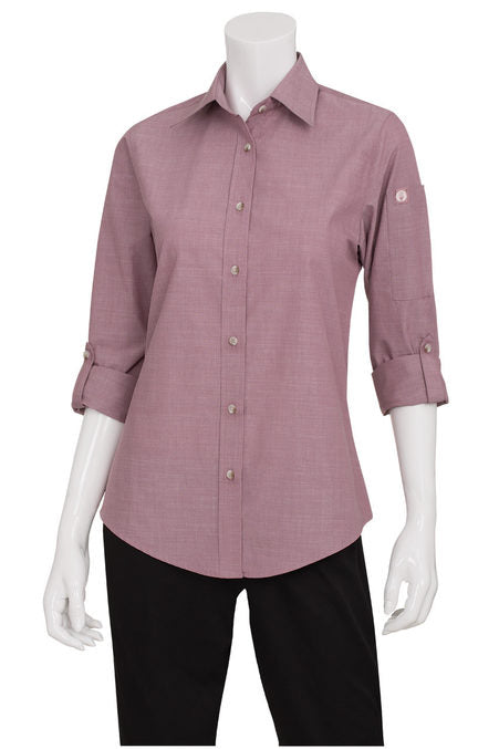 Ladies Chambray Shirt SLWCH002