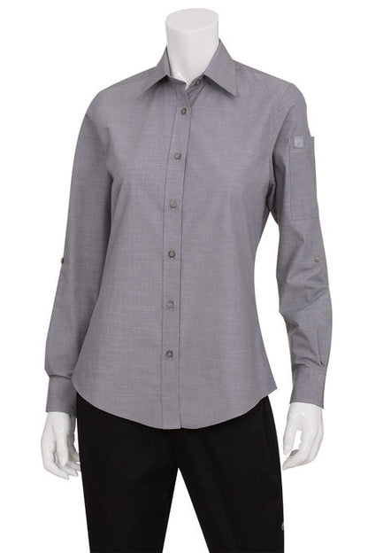 Ladies Chambray Shirt SLWCH002