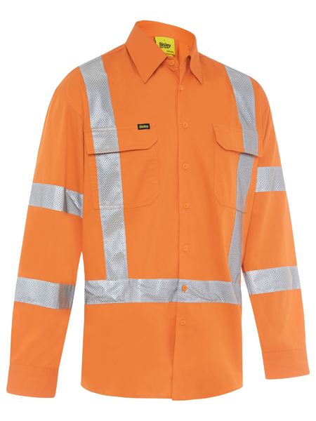 X Taped Biomotion Hi Vis Cool Lightweight Shirt - BS6166XT