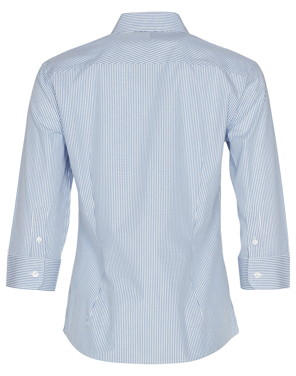 Ladies Balance Stripe 3/4 Sleeve Shirt - M8233