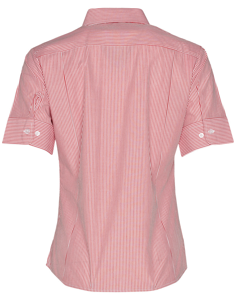 Ladies Balance Stripe Short Sleeve Shirt - M8234