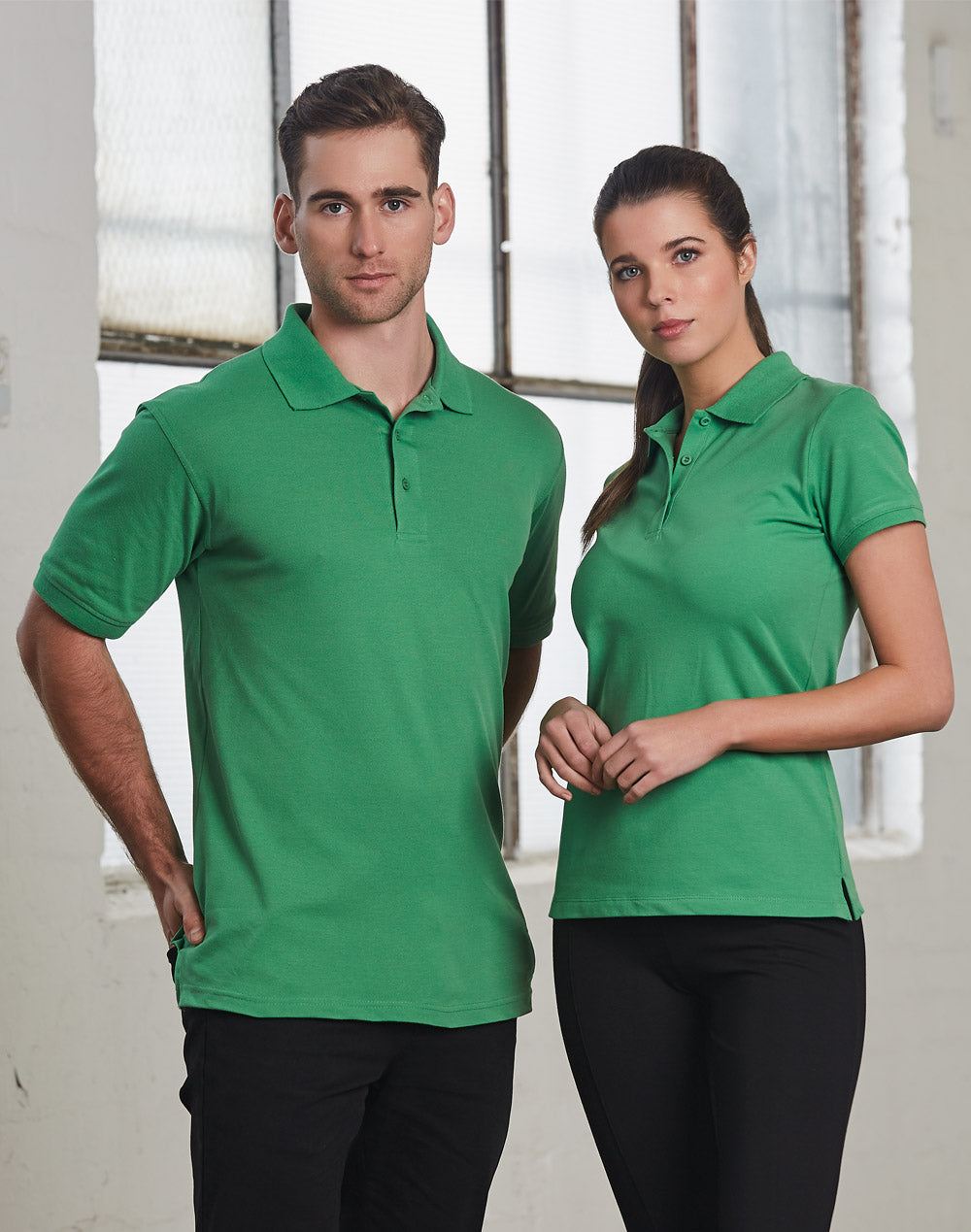 Men's Cotton Stretch Polo - PS55