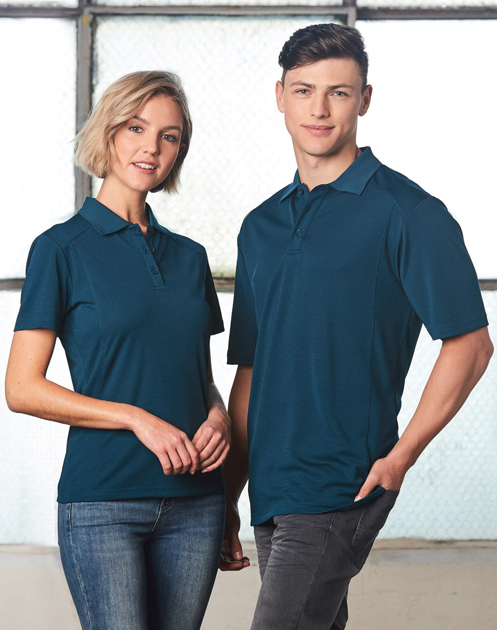 Men's Bamboo Charcoal Interlock Polo - PS59