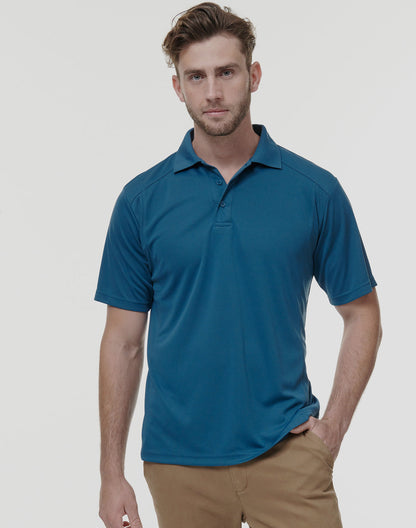 Men's Bamboo Charcoal Interlock Polo - PS59