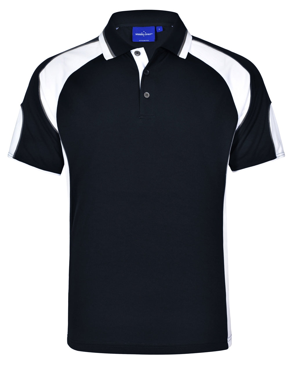 Men's Cooldry Contrast Polo Sleeve Panels - PS61(10 colours)