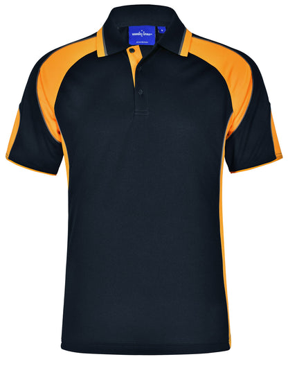 Men's Cooldry Contrast Polo Sleeve Panels - PS61(10 colours)