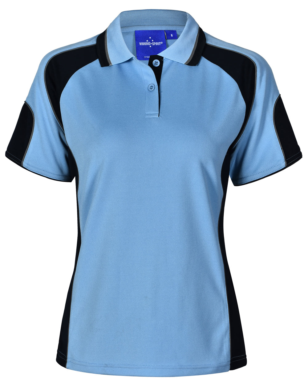 Ladies Cooldry Contrast Polo Sleeve Panels - PS62 (8 colours)