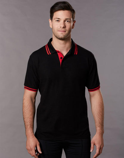 Men's Pique Short Sleeve Polo-  PS65