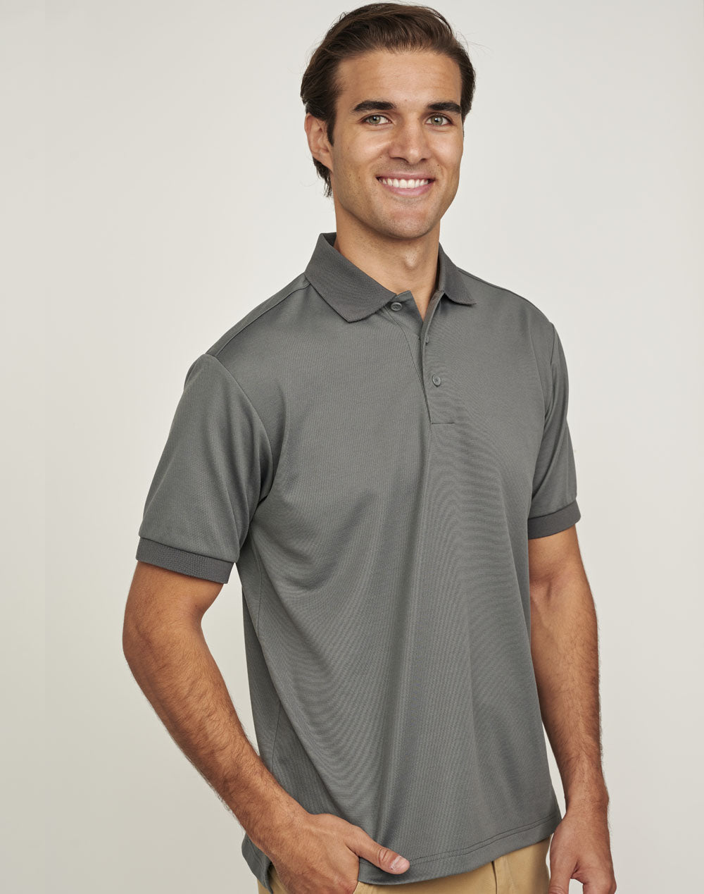 Men's Sustainable Poly/Cotton Corporate Short Sleeve Polo - PS91