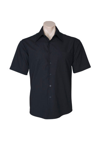 Metro Mens Short Sleeve Poplin Shirt SH715