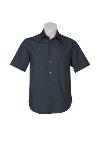 Metro Mens Short Sleeve Poplin Shirt SH715