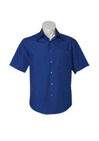 Metro Mens Short Sleeve Poplin Shirt SH715