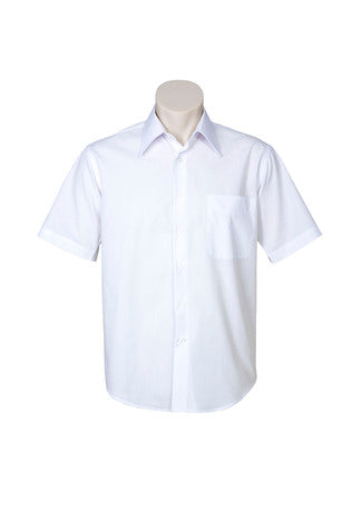 Metro Mens Short Sleeve Poplin Shirt SH715