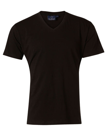 Mens 180gsm V Neck Short Sleeve Tee - TS07A