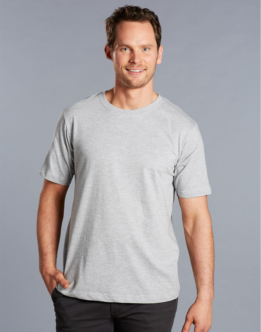 Men's 100% Cotton Semi Fitted Tee - TS37 (7colours)