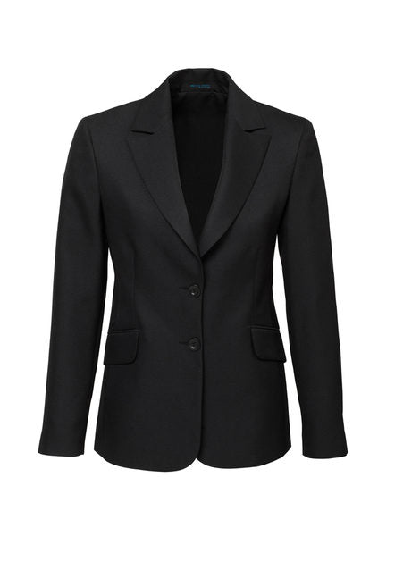 Ladies black longline on sale jacket